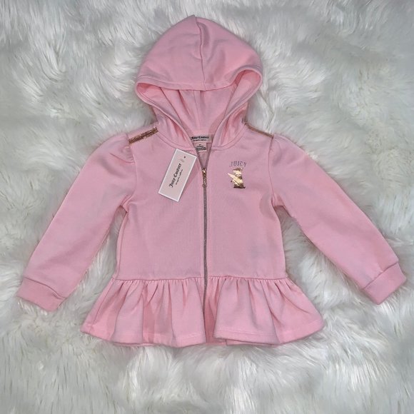 Juicy Couture Other - NWT JUICY COUTURE Adorable 3T Pink Jacket MSRP $89